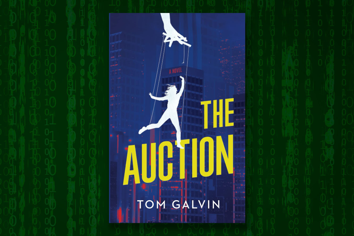 The Auction Book on background