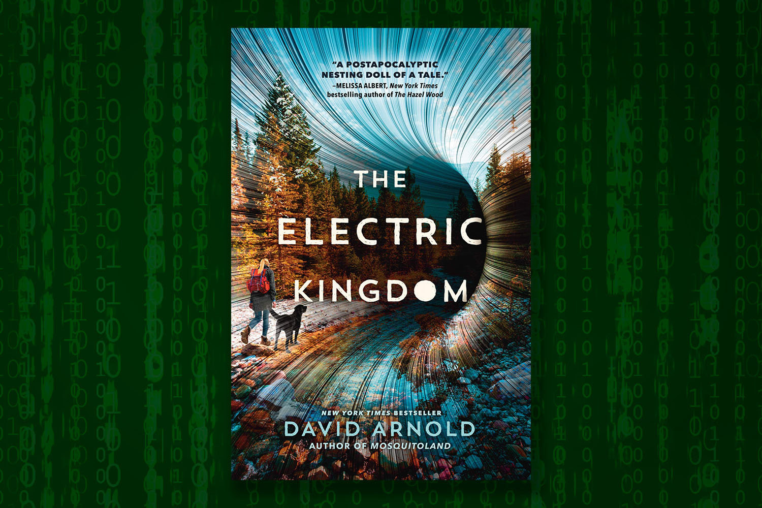 The Electric Kingdom Book on background
