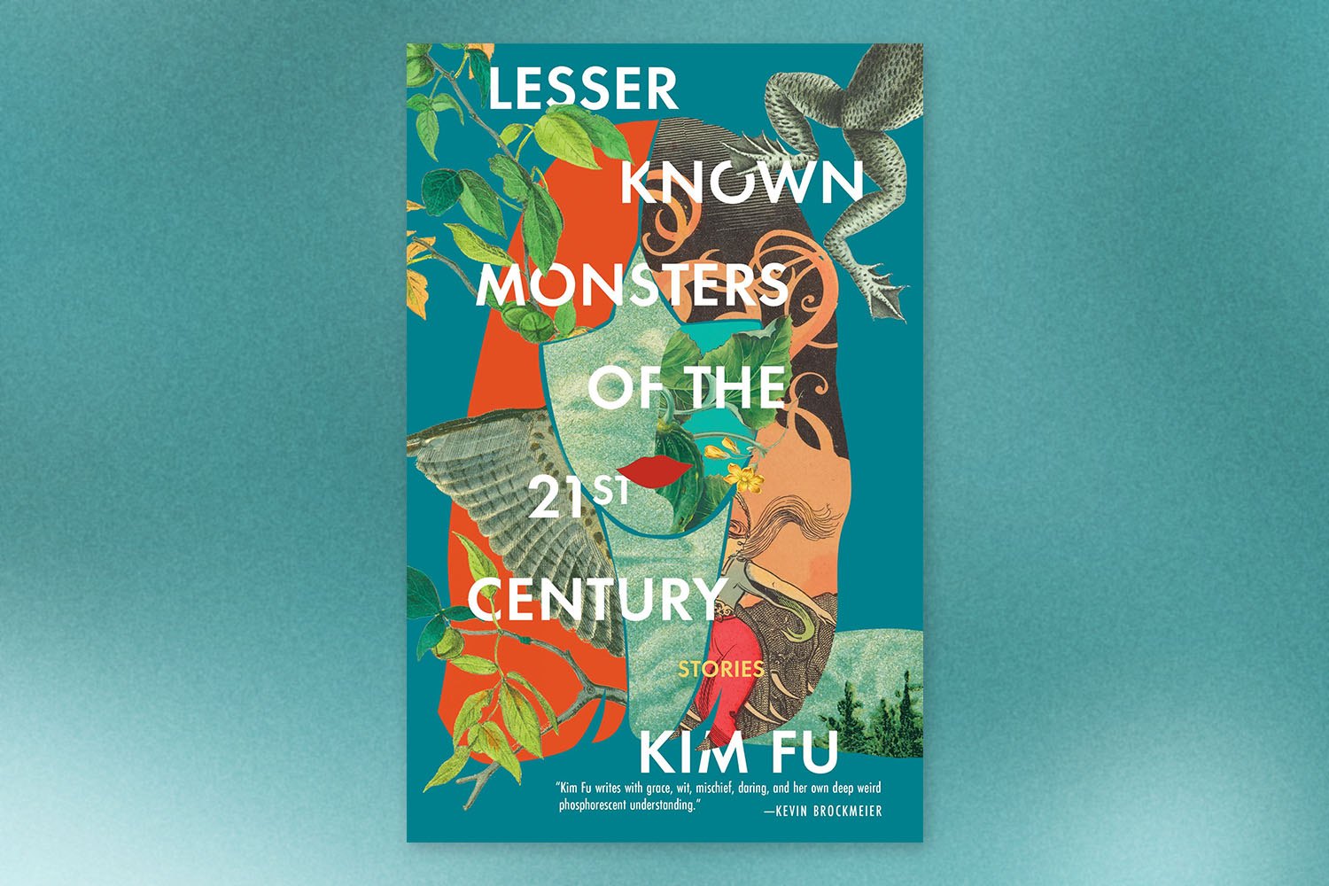 Lesser Known Monsters of the 21st Century Book on blue background