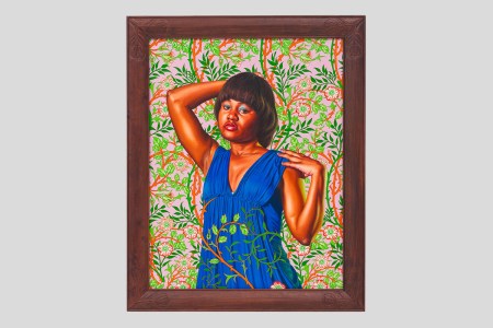 Kehinde Wiley, Venus Anadyomé (The World Stage: Haiti), 2014. Oil on linen. 36x28 Inches