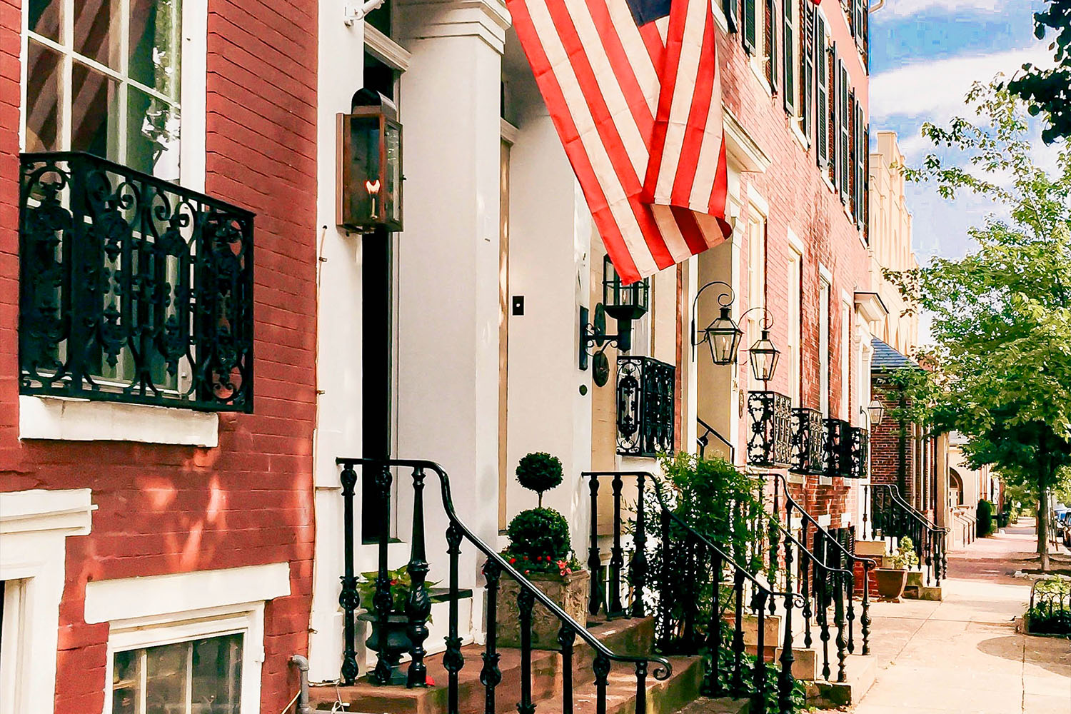 row houses in Alexandria, VA