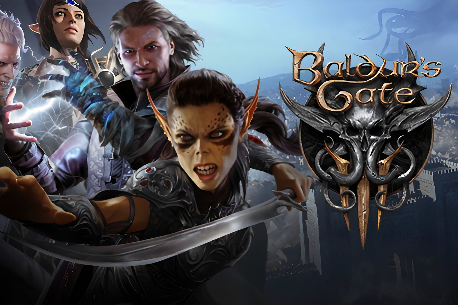 Baldur’s Gate video game cover