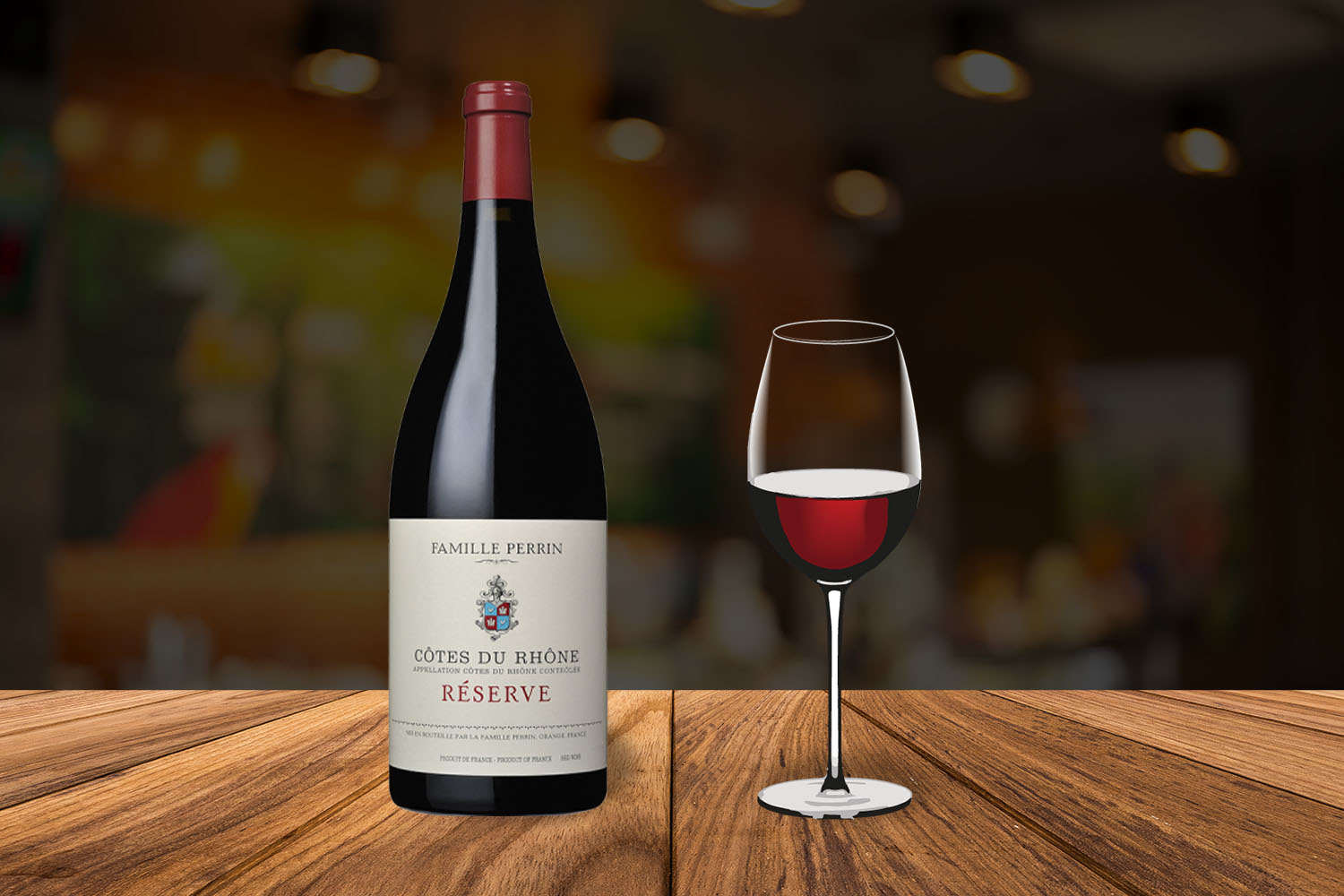 Famille Perrin Reserve Cotes du Rhone Rouge
