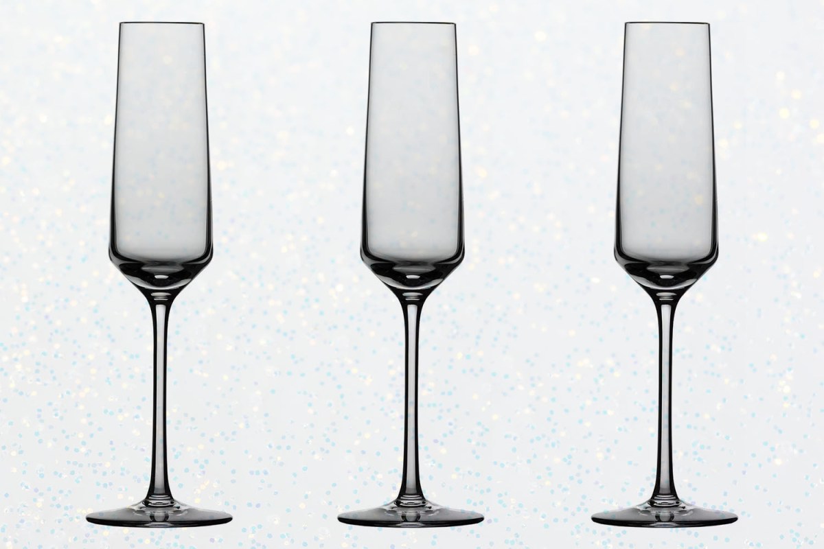 Schott Zwiesel Set of Four Pure Tritan Champagne Flutes