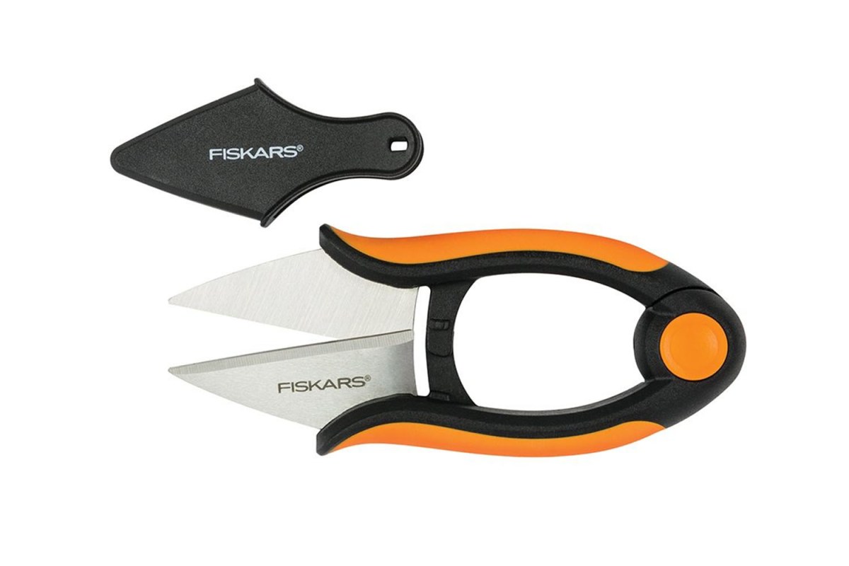 Fiskars Herb Snips 5″ with Soft Grip