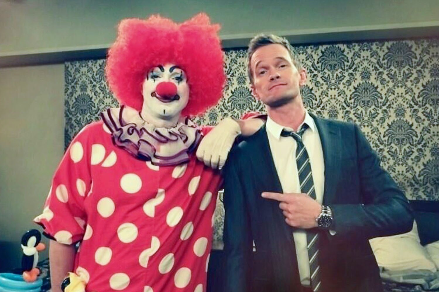 NPH and WZ, BTS on HIMYM. The laughs were as plentiful as the acronyms