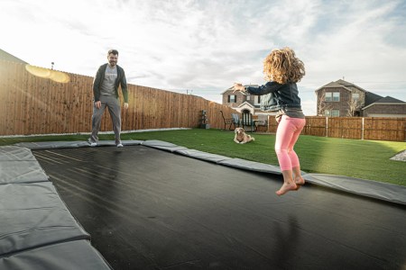 Get $100 off any Avyna Pro-Line trampoline or spring bundle deal from Trampolines.com with code WONDERCADE100