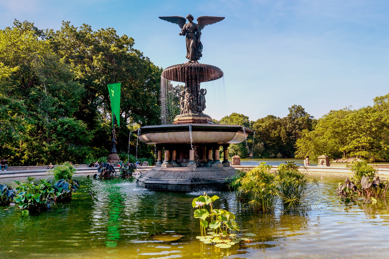 Bethesda Fountain in New York City