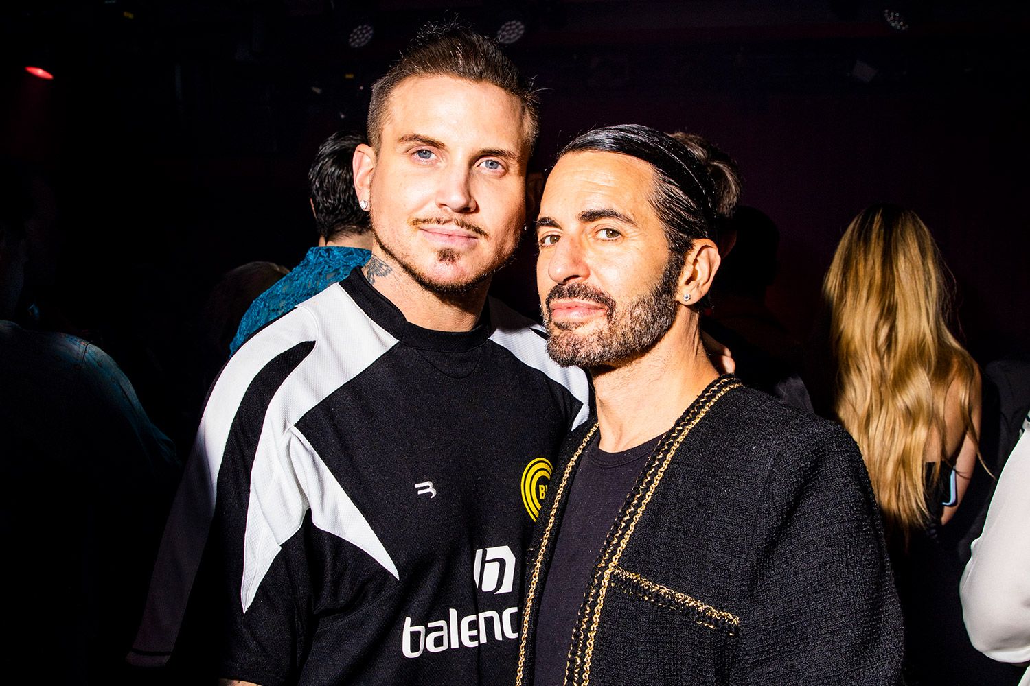 Char Defrancesco and Marc Jacobs