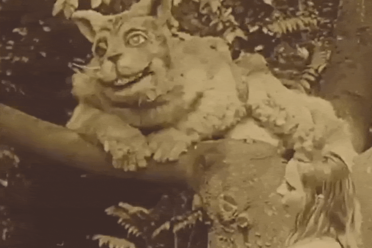 Scenes from 1915’s Alice in Wonderland
