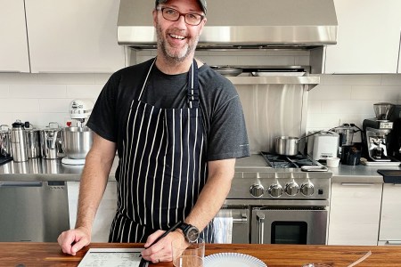 Wylie in the kitchen