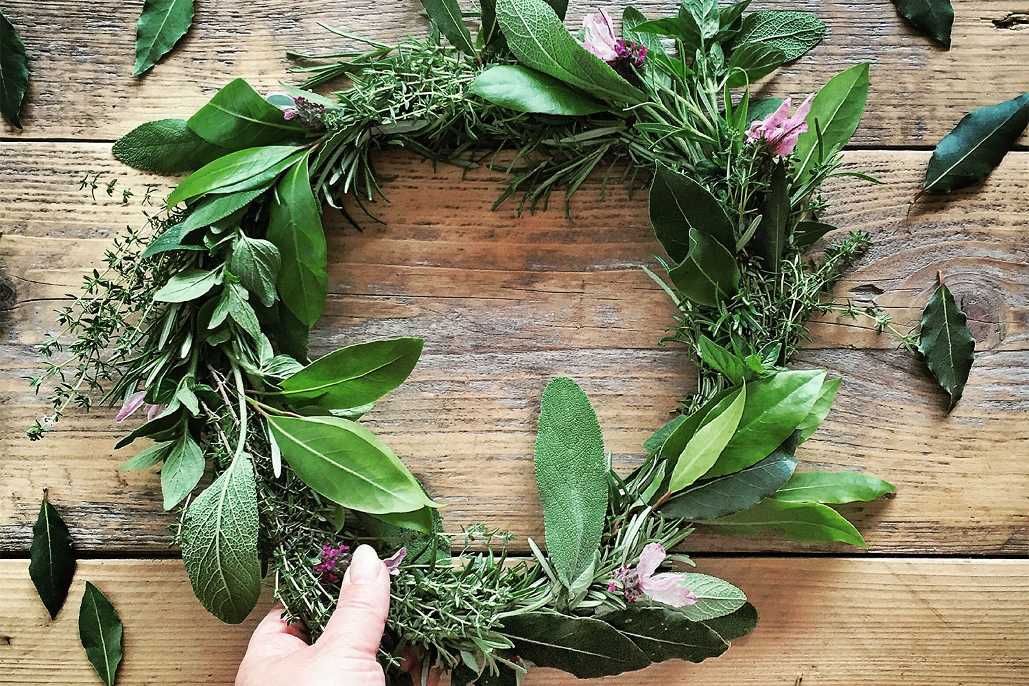 Green wreath 