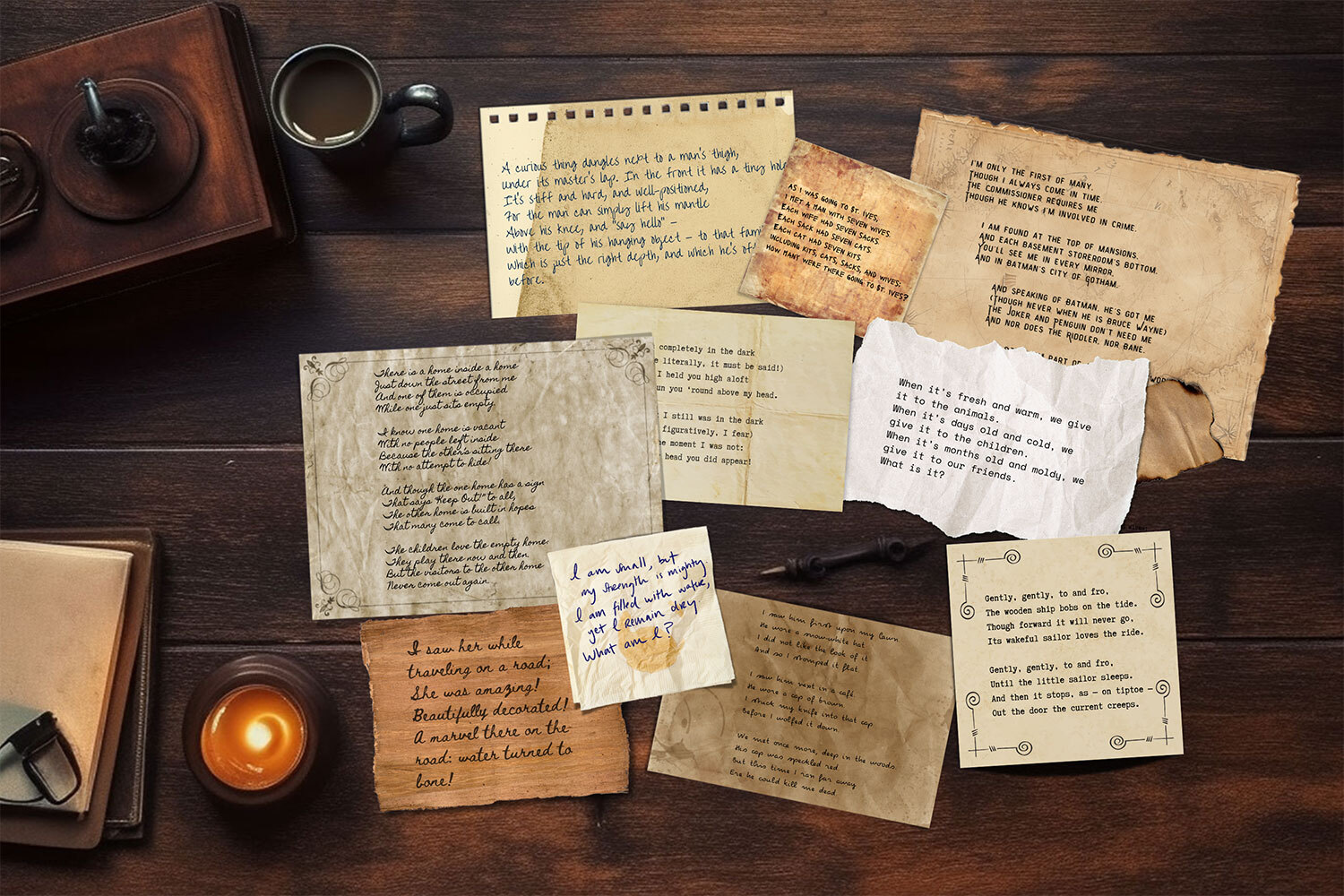 Ready your cerebrum! It’s raining riddles! - Wondercade