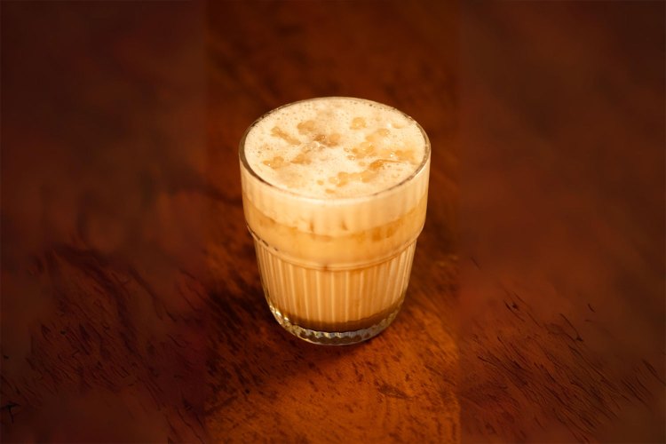 A mocktail with…tofu? A bit surprising; a lot delicious.